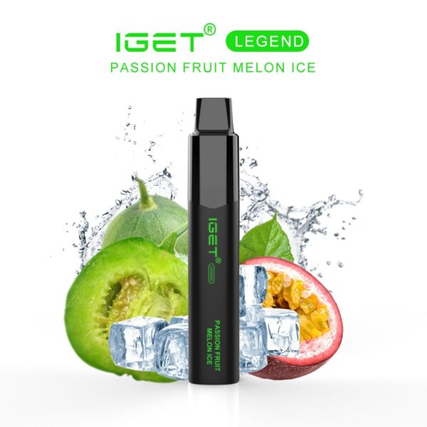 IGET LEGEND PASSIONFRUIT MELON ICE – 4000 PUFFS