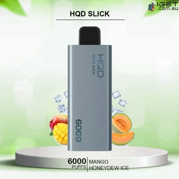 HQD SLICK MANGO HONEYDEW ICE- 6000 PUFFS