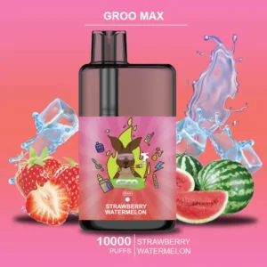 GROO MAX – STRAWBERRY WATERMELON – 10000 PUFFS