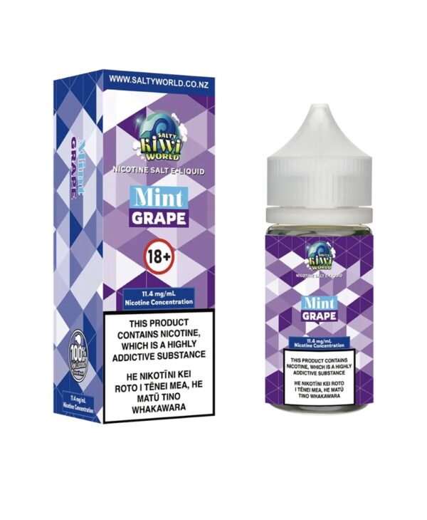 Mint Grape Nicotine Salt E-liquid