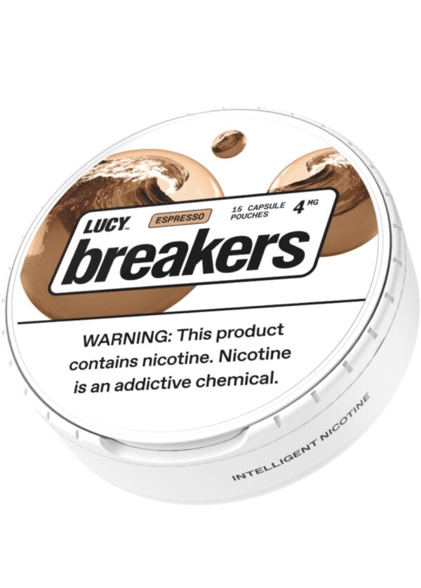 Lucy Breakers Capsule Nicotine Pouches - Espresso