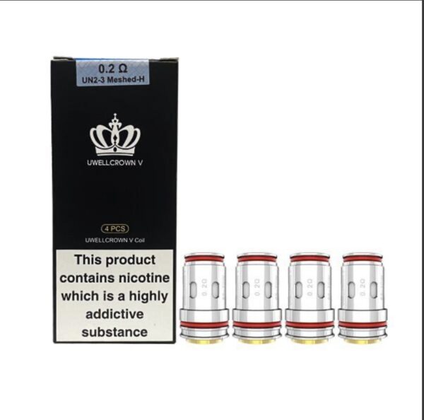 Uwell Crown V Coil 0.20 Ohm - 4 Pack