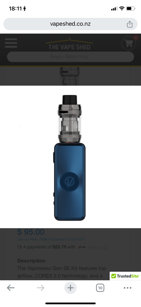 Vaporesso Gen SE (iTank T) Kit - Image 2