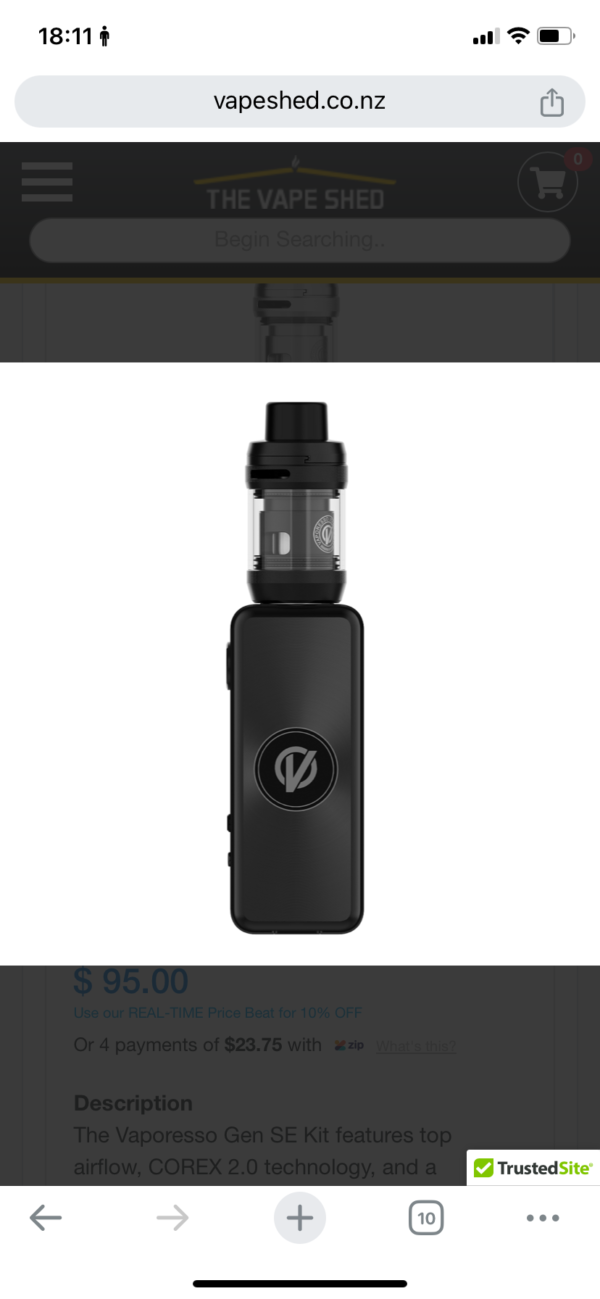 Vaporesso Gen SE (iTank T) Kit