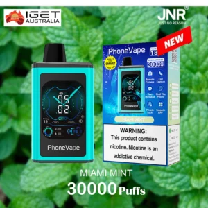 JNR PhoneVape MIAMI MINT – 30000 PUFFS